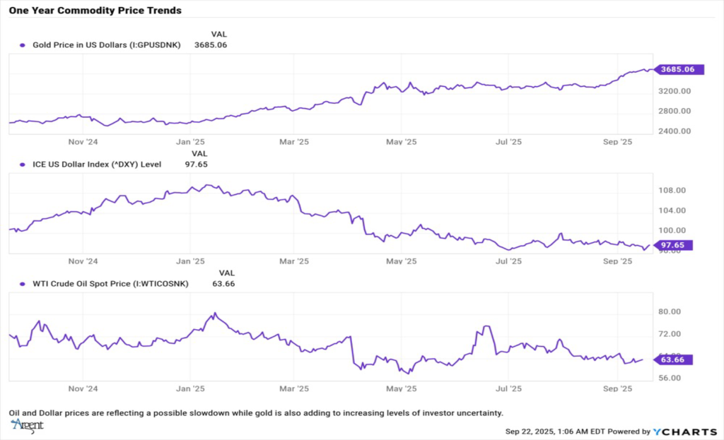 One Year Commodity Graph